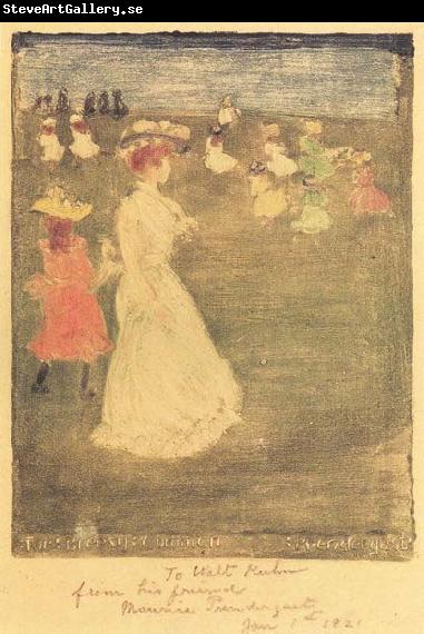 Maurice Prendergast The Breezy Common